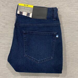 Ted Baker Jeans Mens 32 x 32 Straight Leg Regular Fit Medium Wash Denim Pants